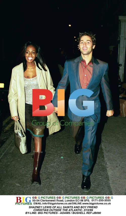 Shazney Lewis and Boyfriend Christian Outdoor Photo
