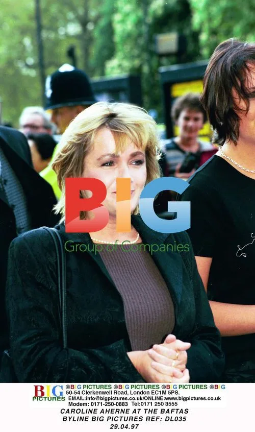 Caroline Aherne at the BAFTAs