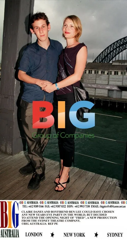 Claire Danes and Ben Lee at Sydney Theatre Opening