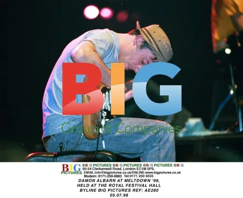 DAMON ALBARN AT MELTDOWN '98