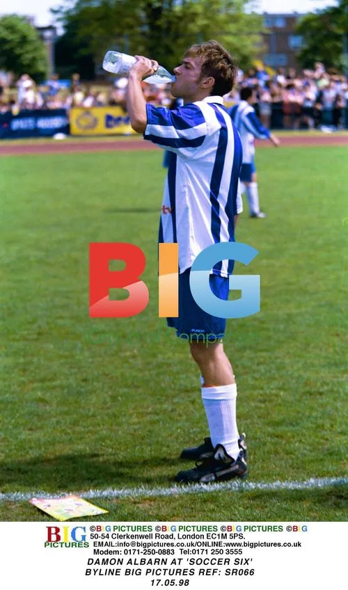 Damon Albarn at Soccer Six Event