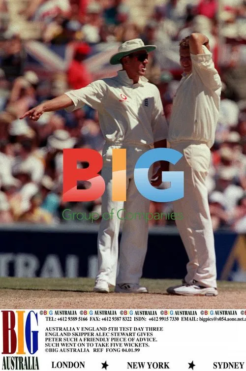 Alec Stewart advises Peter Such