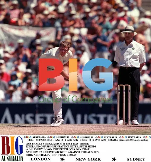 Peter Such Takes 5 Wickets vs Australia