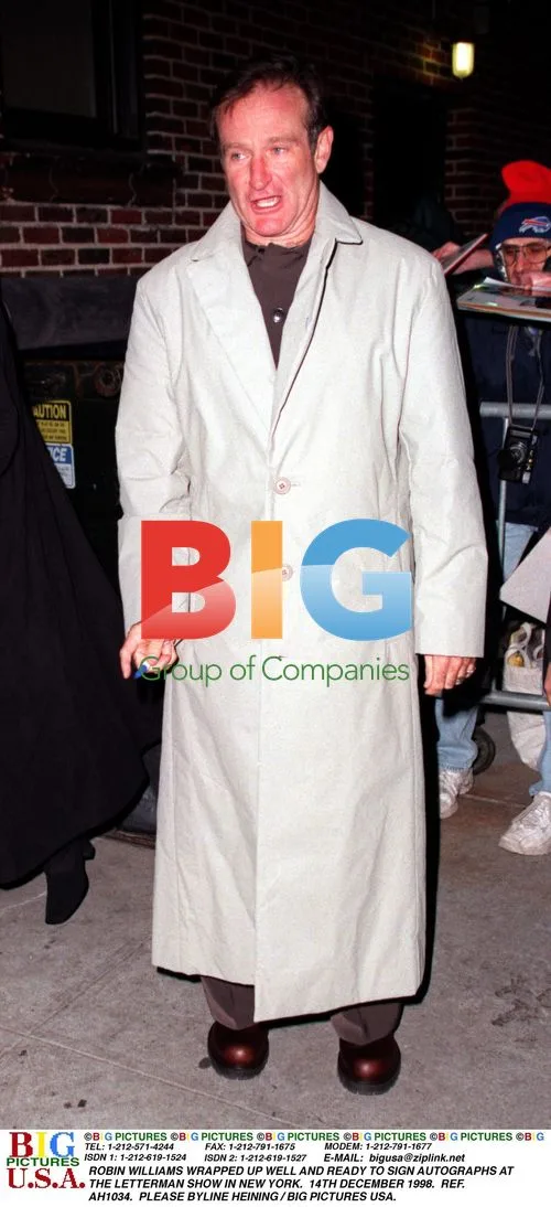 Robin Williams at The Letterman Show