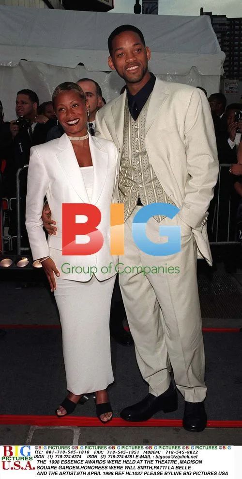 Will Smith and Jada Pinkett at 1998 Essence Awards
