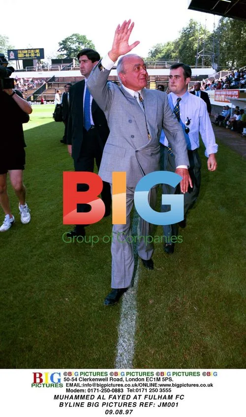 Muhammed Al Fayed at Fulham FC