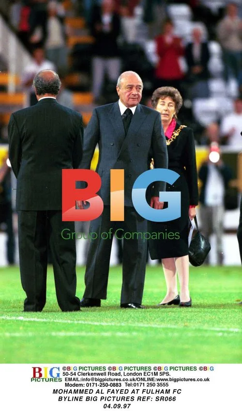 Mohammed Al Fayed at Fulham FC