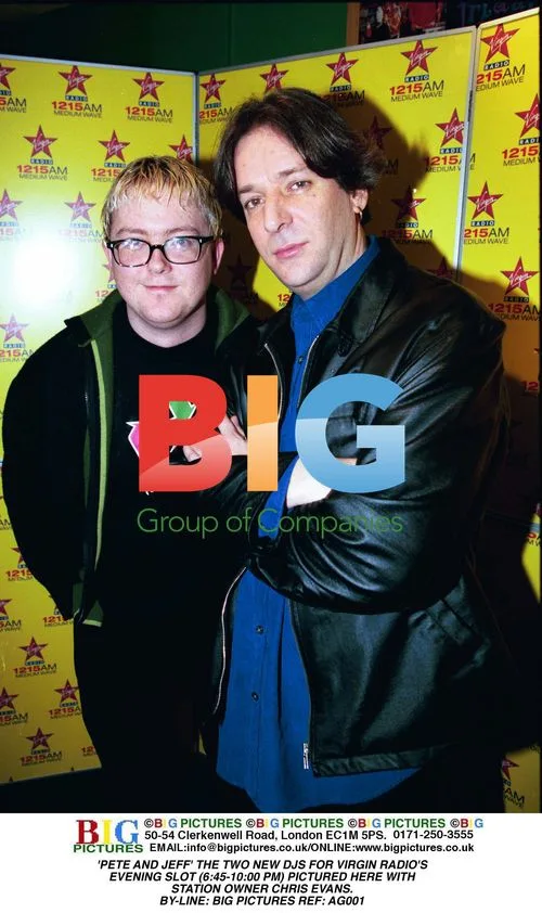 DJs Pete and Jeff with Virgin Radio Owner