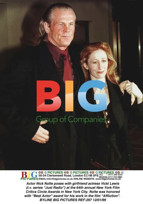 Nick Nolte and Vicki Lewis at 64th New York Film Critics Circle Awards