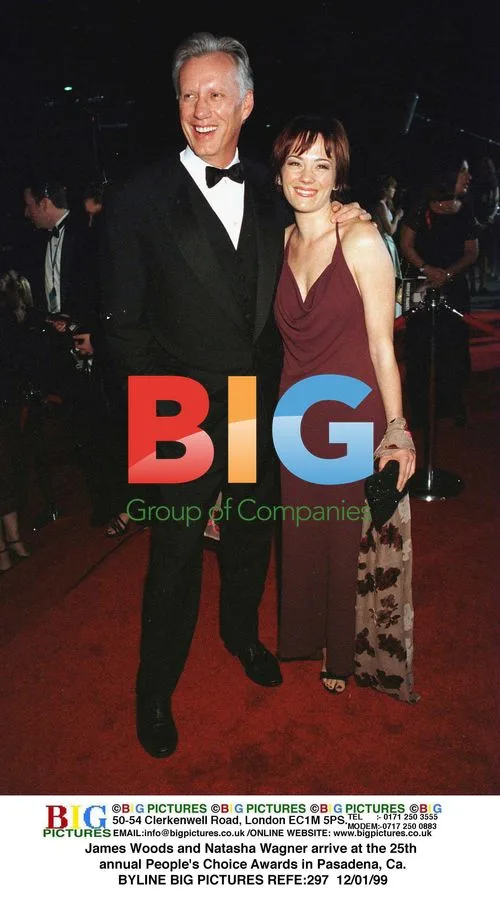 James Woods and Natasha Wagner at People's Choice