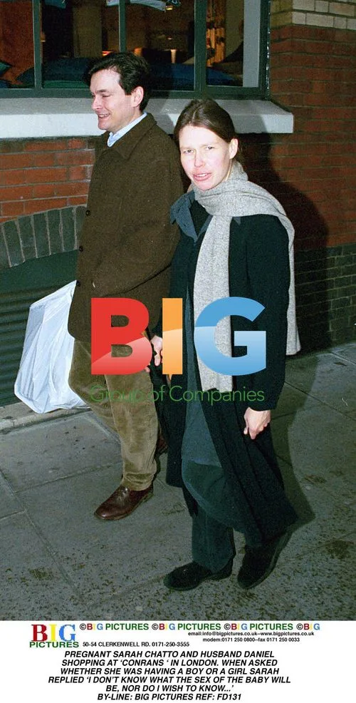 Sarah Chatto and Husband Daniel Shopping in London