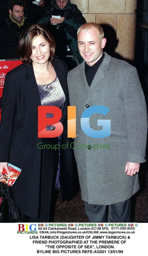 LISA TARBUCK & FRIEND AT PREMIERE