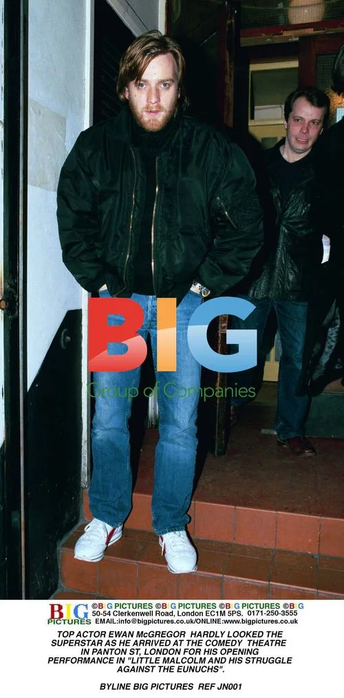 Ewan McGregor Arrives for Play