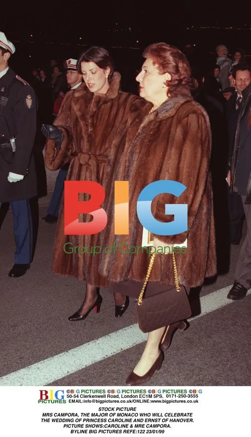 Princess Caroline's wedding with Major of Monaco