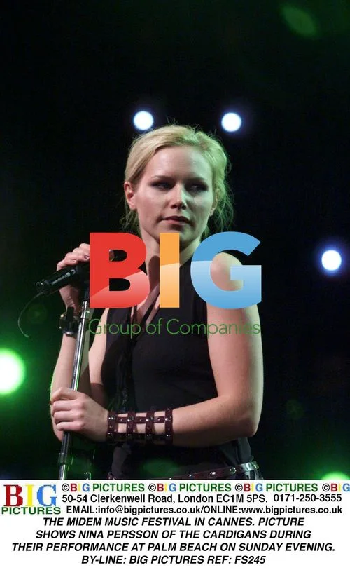 Nina Persson of The Cardigans at MIDEM Music Festival