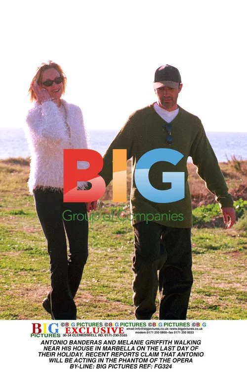 ANTONIO BANDERAS AND MELANIE GRIFFITH IN MARBELLA