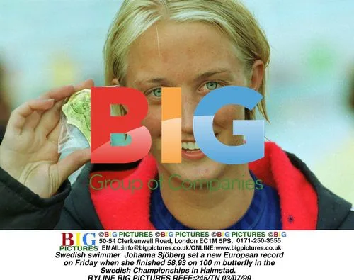 Johanna Sjberg Sets European Record in 100m Butterfly