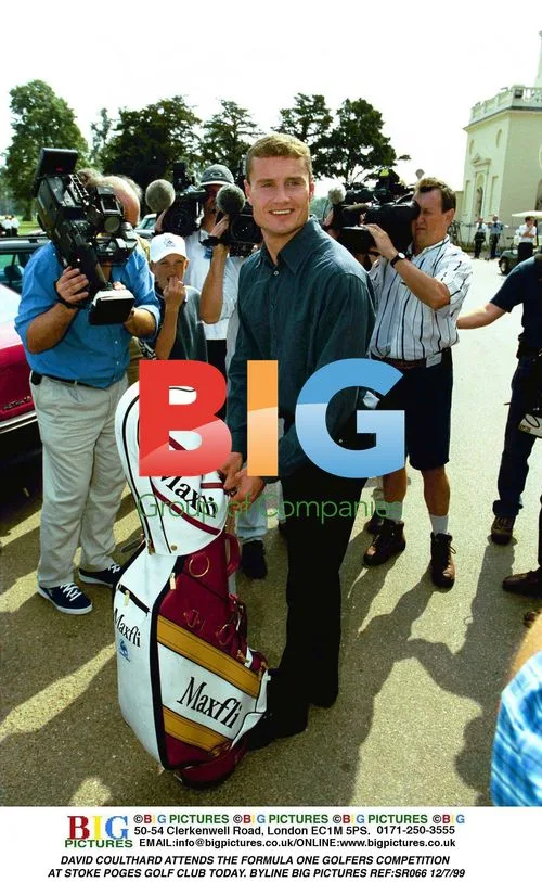 David Coulthard at Formula One Golfers Competition