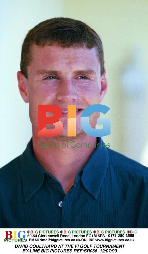 David Coulthard at FI Golf Tournament