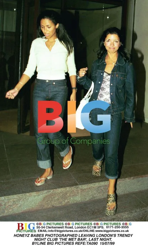 HONEYZ Leaving London Nightclub