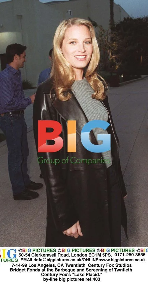 Bridget Fonda at 'Lake Placid' Barbeque