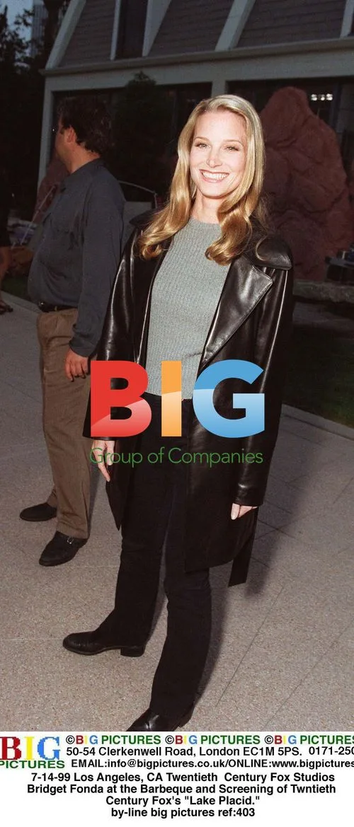 Bridget Fonda at "Lake Placid" Screening