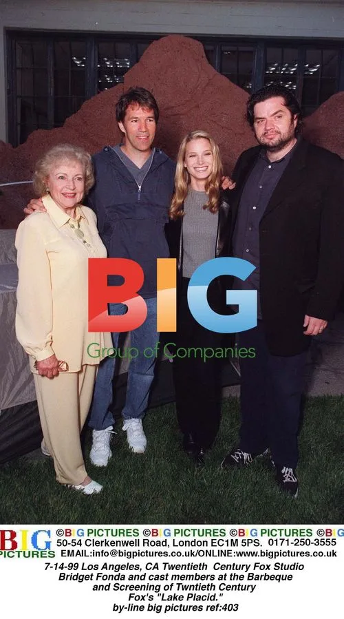 Bridget Fonda at 'Lake Placid' Barbeque