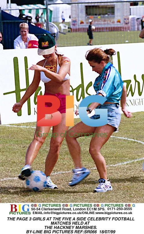 Page 3 Girls vs. Eastenders Football Match