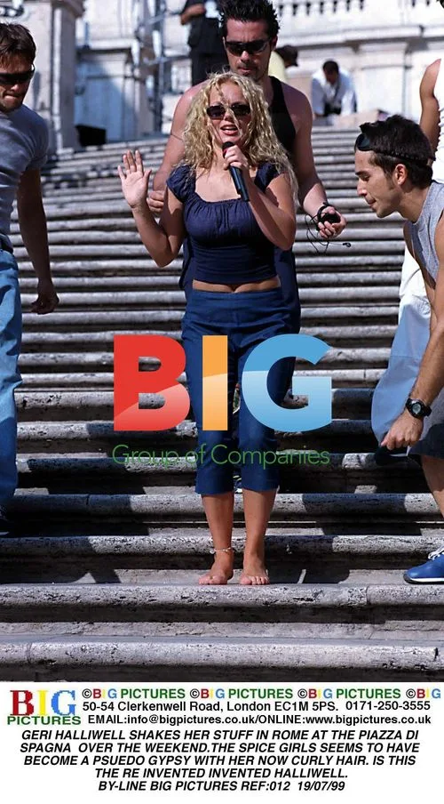 Geri Halliwell Shakes It Up in Rome
