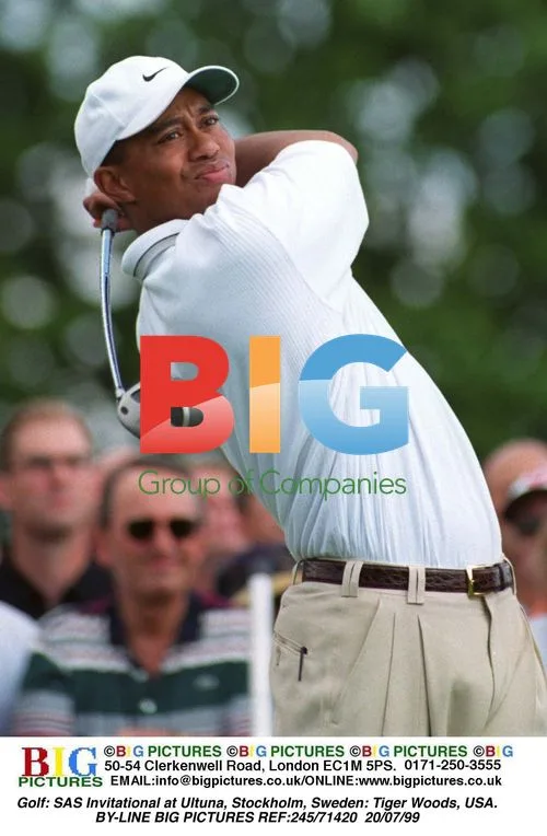 Tiger Woods and Jesper Parnevik at SAS Invitational