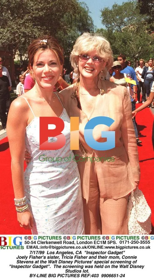Joely Fisher, Tricia Fisher, and Connie Stevens at "Inspector Gadget" screening