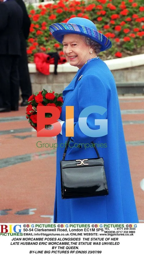 Joan Morcambe at Statue Unveiling