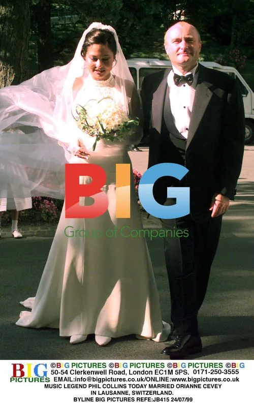 Phil Collins Marries Orianne Cevey in Lausanne