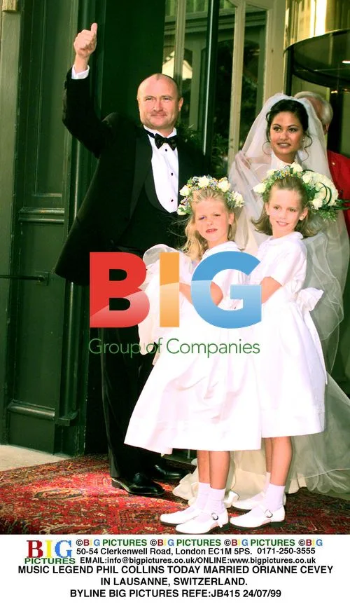 Phil Collins' Wedding to Orianne Cevey