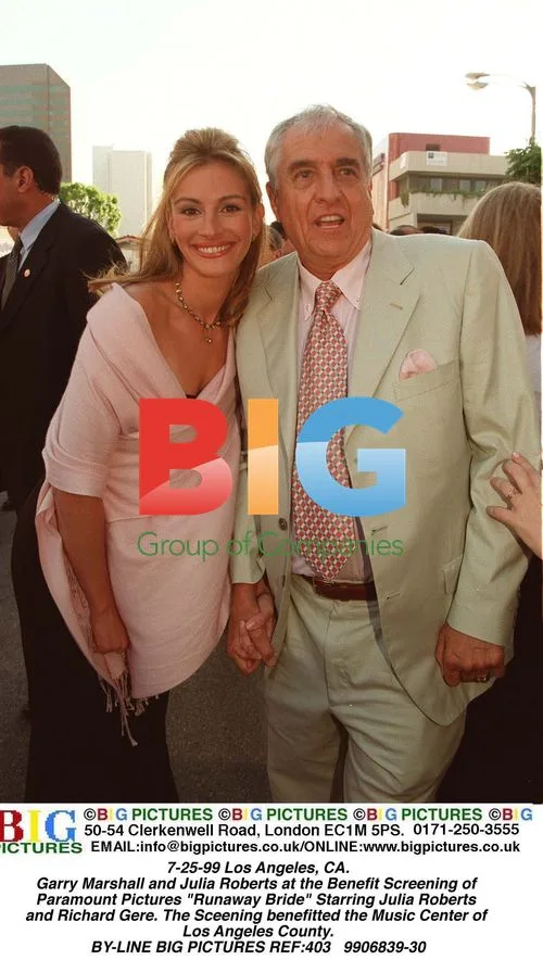 Julia Roberts and Garry Marshall at Runaway Bride Screening