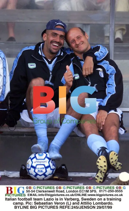 Lazio Football Team Trains in Varberg, Sweden