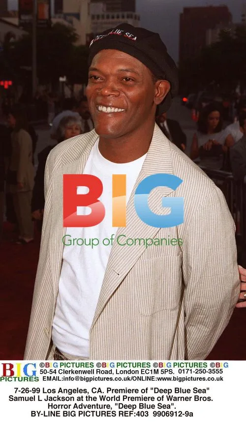 Samuel L. Jackson at "Deep Blue Sea" Premiere