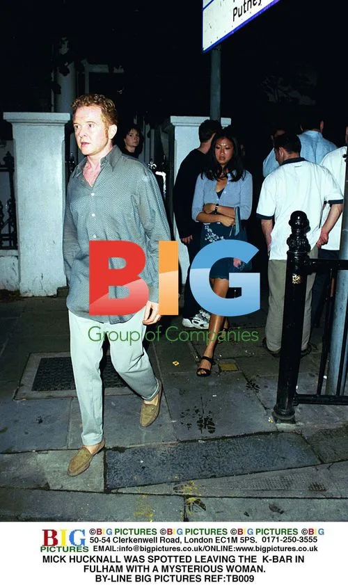 Mick Hucknall Spotted Leaving K-Bar With Mystery Woman