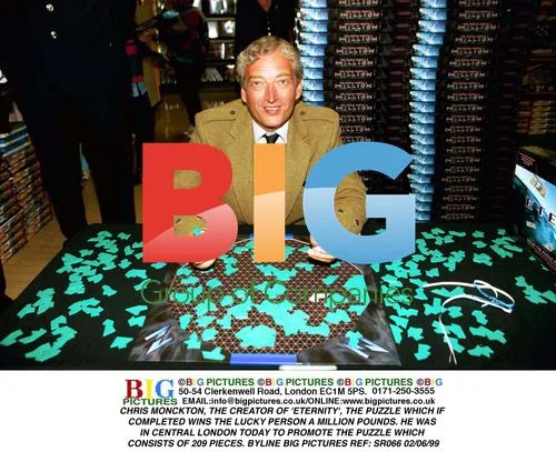 Chris Monckton Promotes 'Eternity' Puzzle