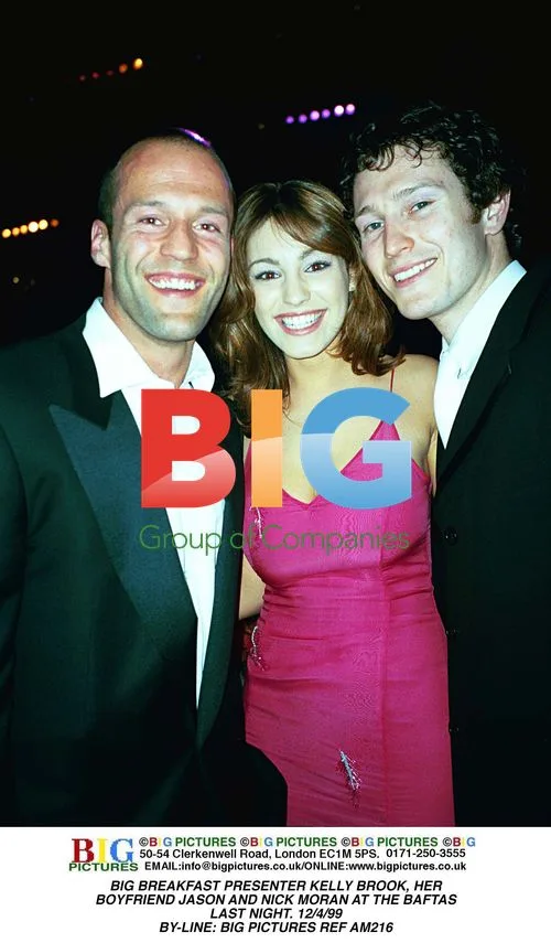 Kelly Brook, boyfriend at BAFTAs