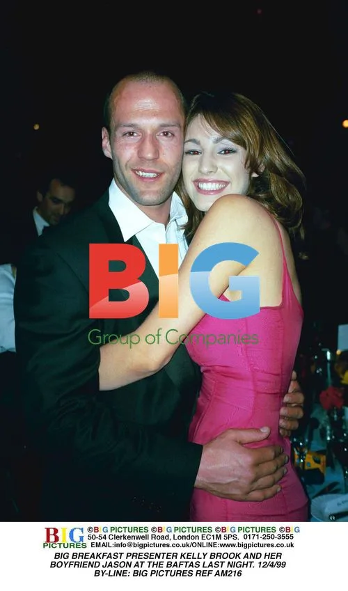 Kelly Brook and boyfriend at BAFTAS