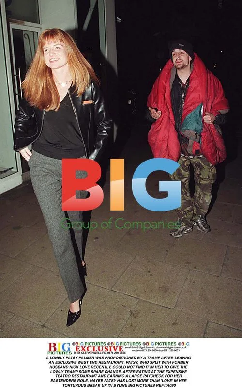 Patsy Palmer Accosted by Tramp