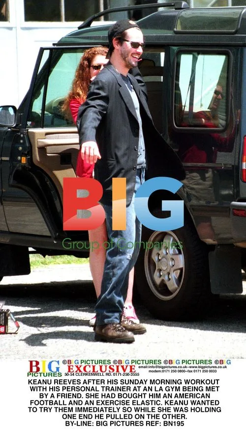 Keanu Reeves After Workout