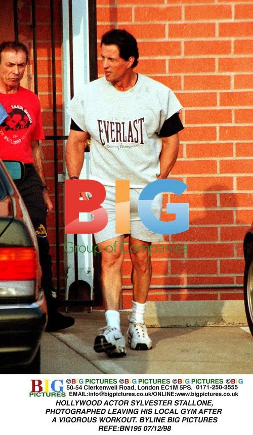 Sylvester Stallone Leaves Gym After Workout