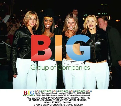 All Saints at Versace Jeans Couture in London
