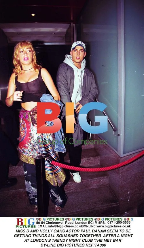MISS D and Paul Danan after night out in London