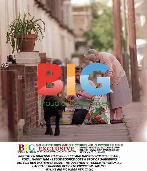 Royal Nanny Tiggy Legge-Bourke Spotted Gardening