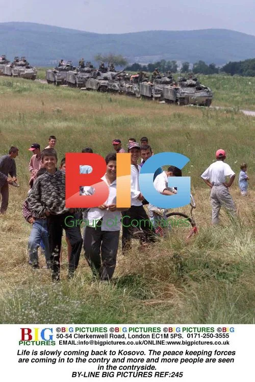 Kosovo Countryside After Conflict
