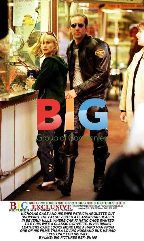 Nicholas Cage and Patricia Arquette Out Shopping