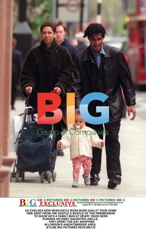 Newcastle Boss Rudd Guillit with Family